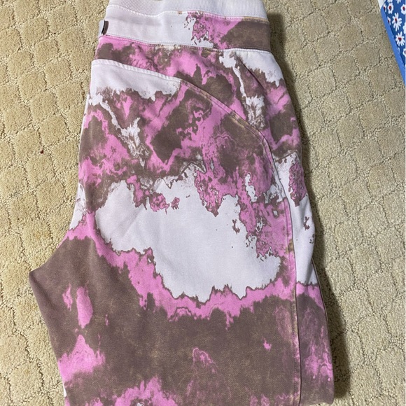 Joy lab women’s tye dye crew neck hoodie with matching sweater pants size xl, L - Picture 8 of 14